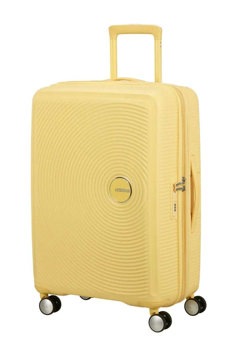 American Tourister - SoundBox 67cm - Resväska - Ljusgul - M