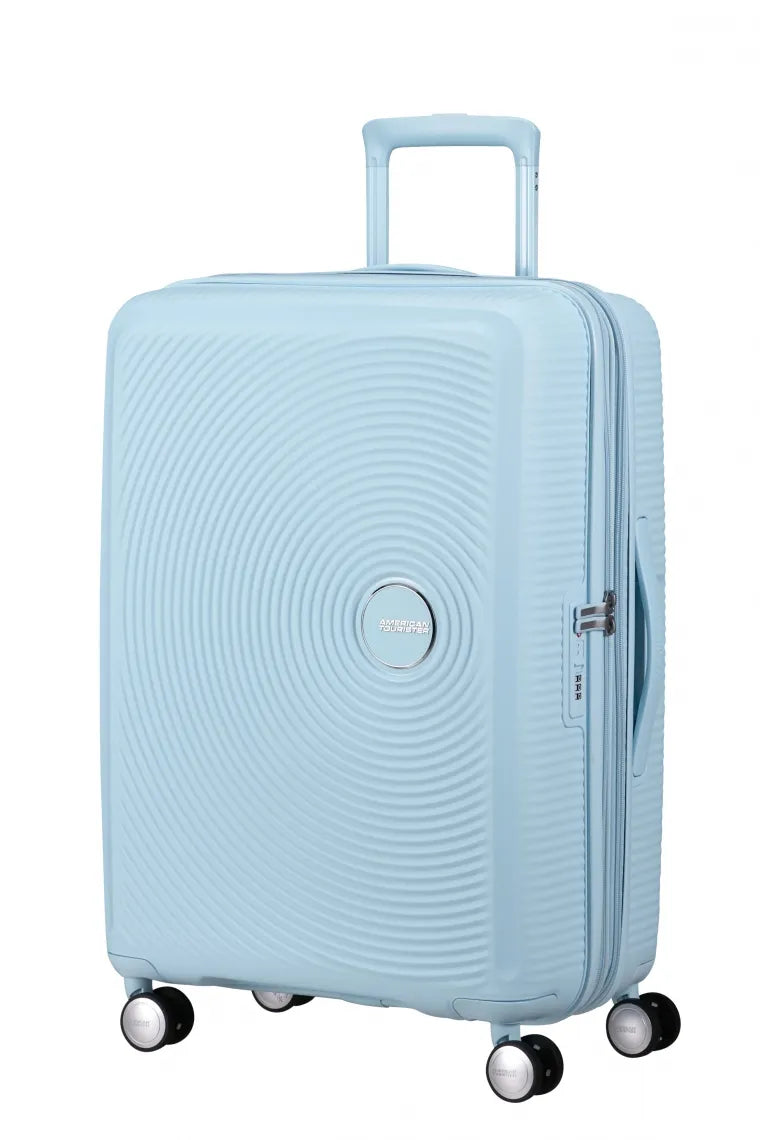 American Tourister - SoundBox 67cm - Resväska - Ljusblå - M