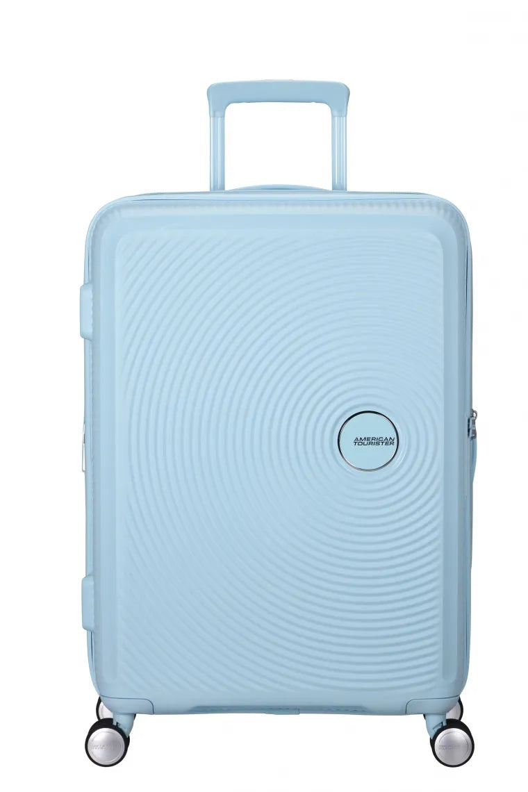 American Tourister - SoundBox 67cm - Resväska - Ljusblå - M
