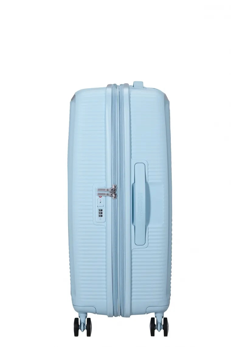 American Tourister - SoundBox 67cm - Resväska - Ljusblå - M