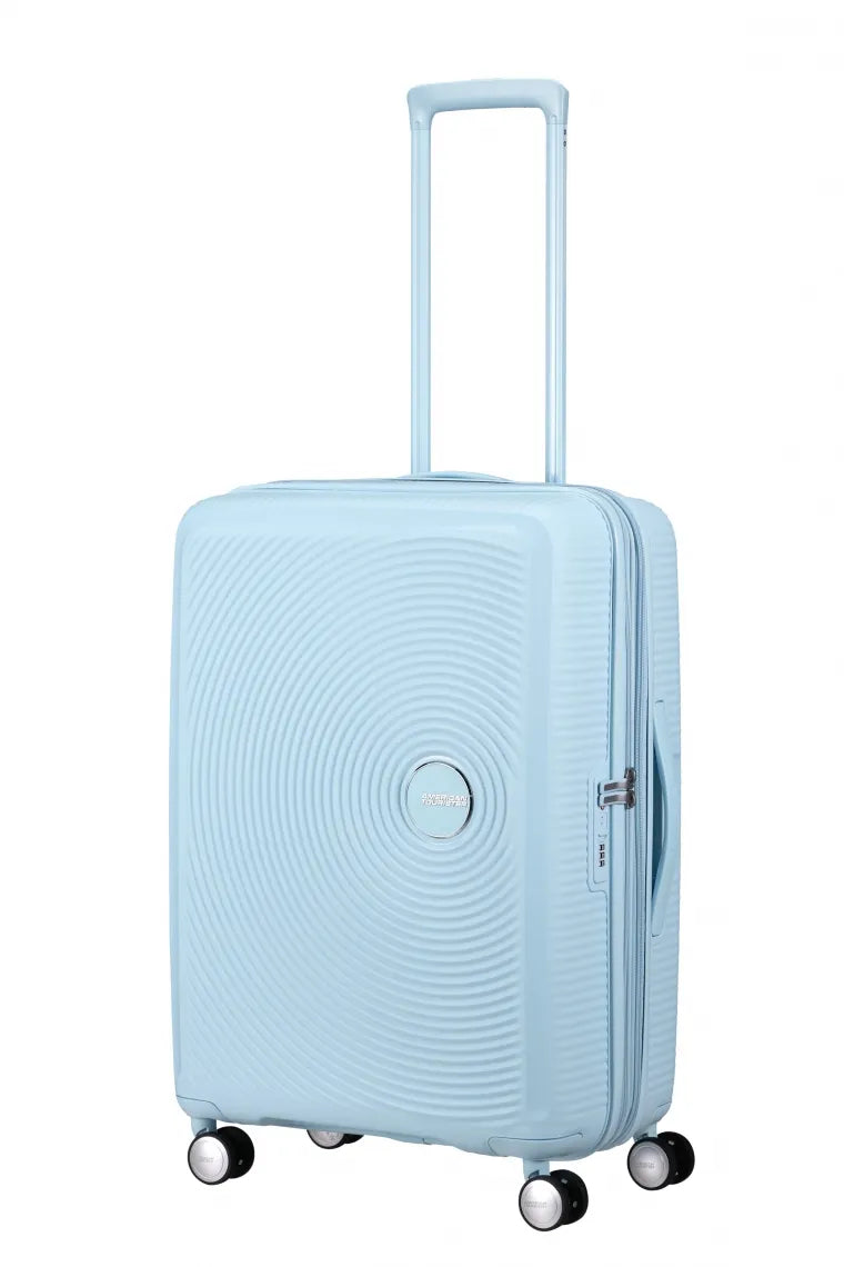 American Tourister - SoundBox 67cm - Resväska - Ljusblå - M