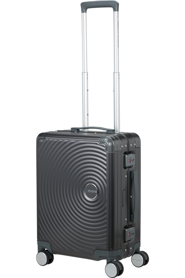 Soundbox Resväska med 4 hjul 55 CM #Färg_Brushed Anthracite
