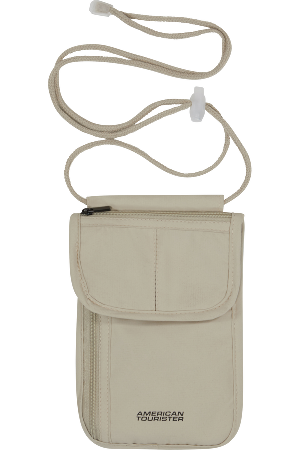 Neck Pouch RFID Neck Pouch Neck Pouch ONE SIZE #Färg_Sand
