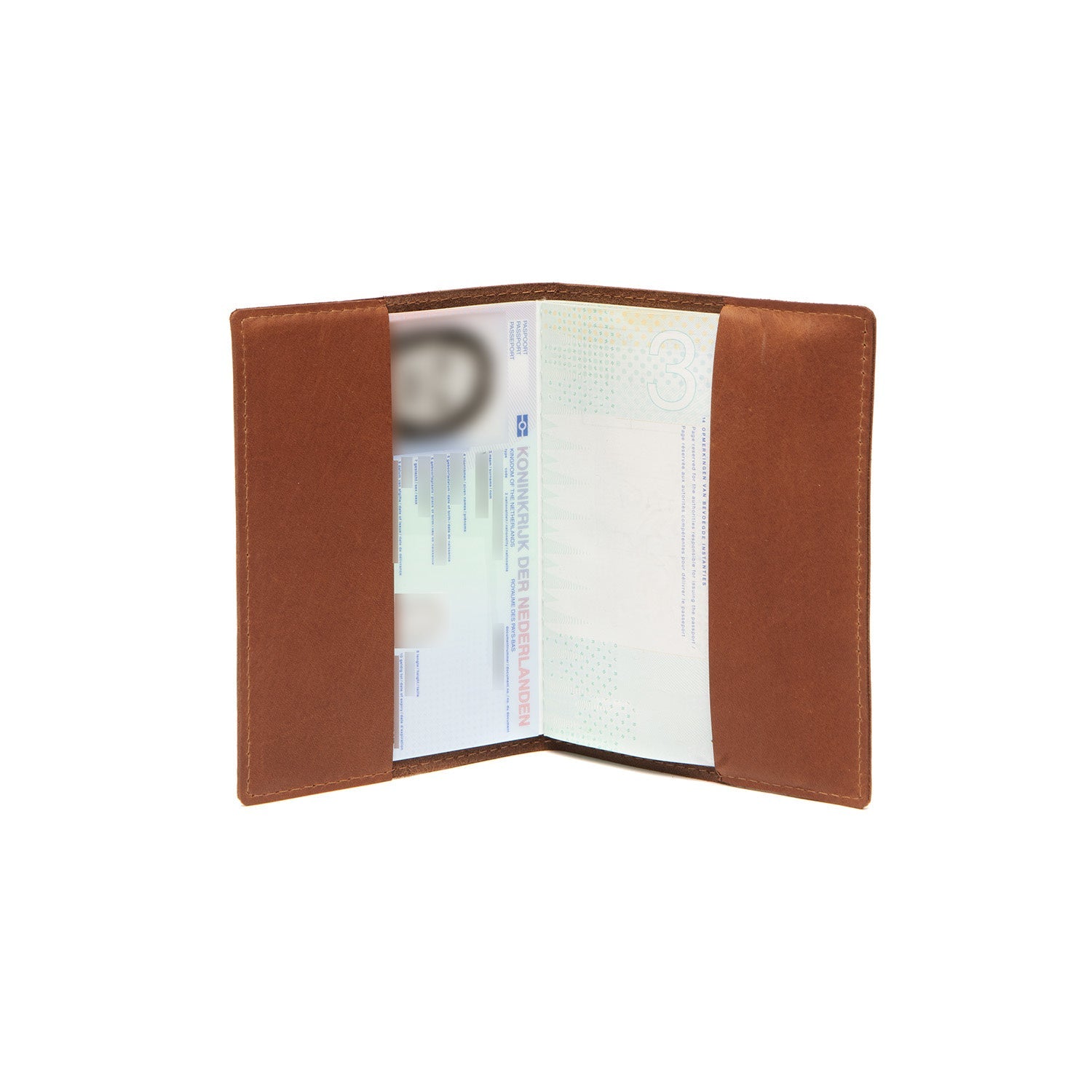 The Chesterfield Brand - Passport Case Passfodral #Färg_Konjak