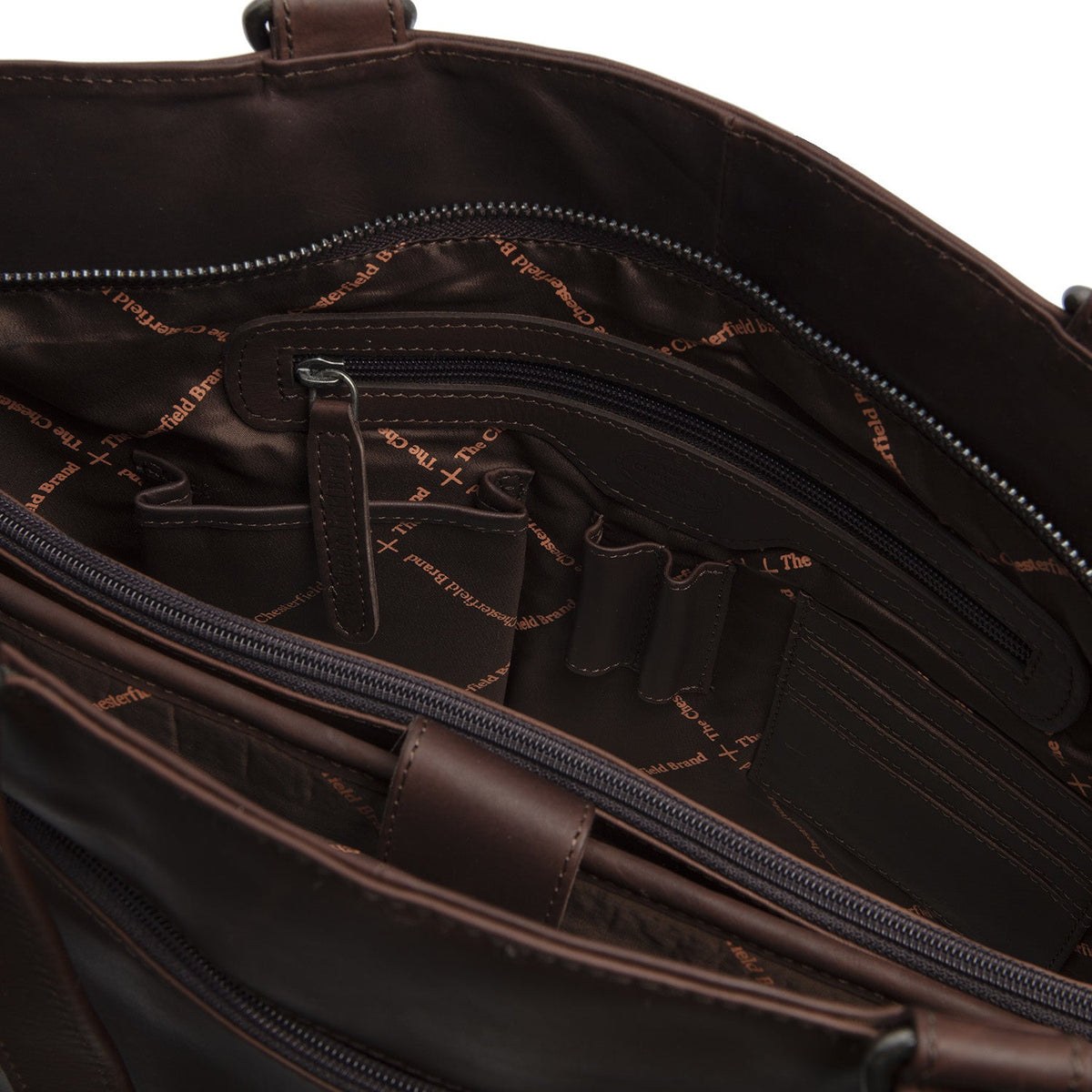 The Chesterfield Brand - Berlin Toteväska #Färg_Brun