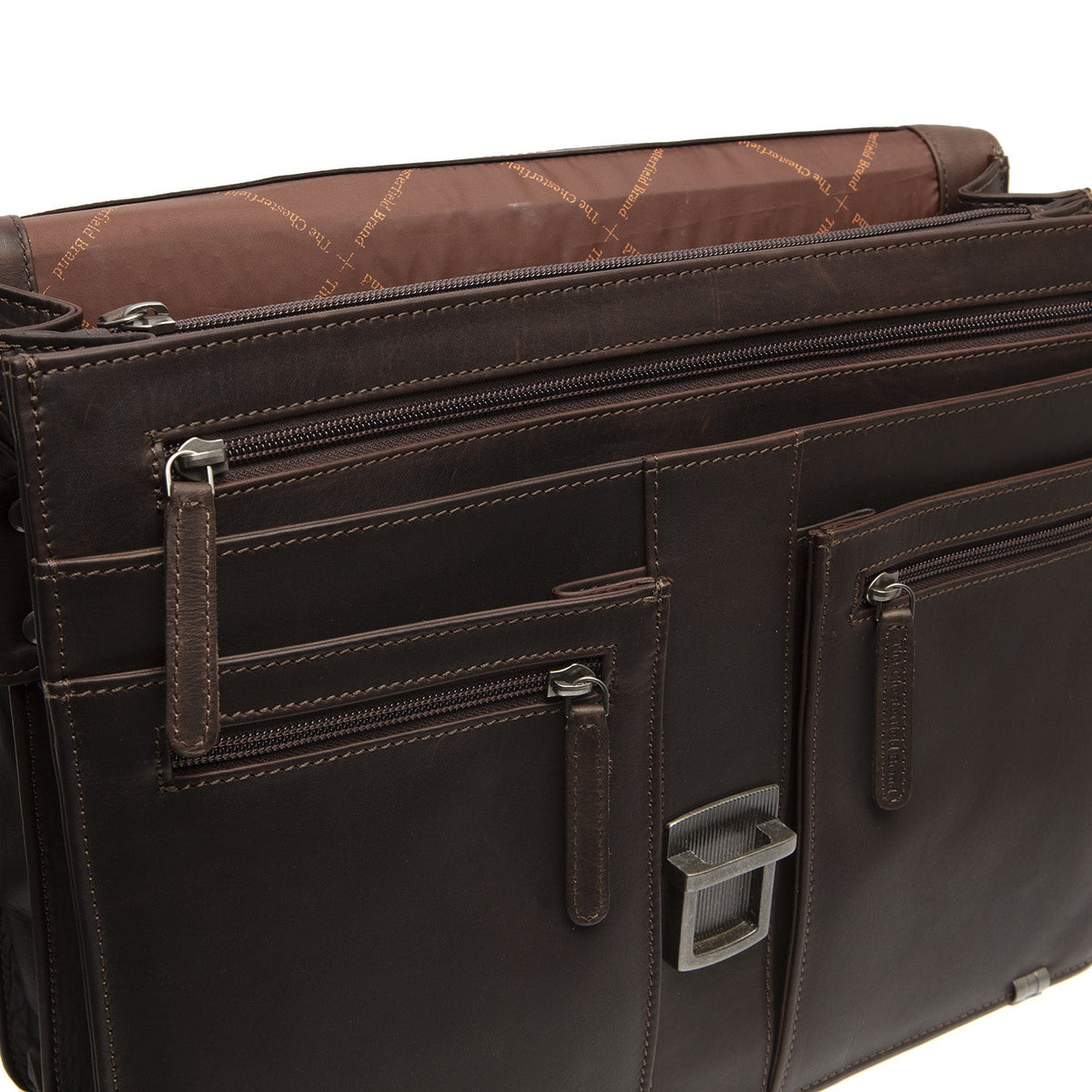 The Chesterfield Brand - Stuttgart Portfölj #Färg_Stuttgart_Brown