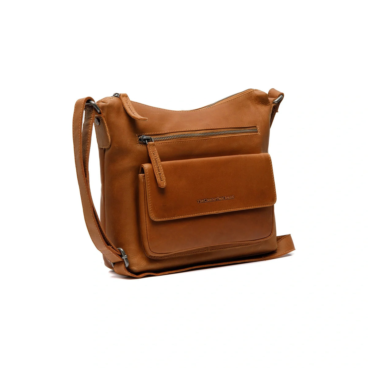 Hailey Axelväska #Färg_Cognac