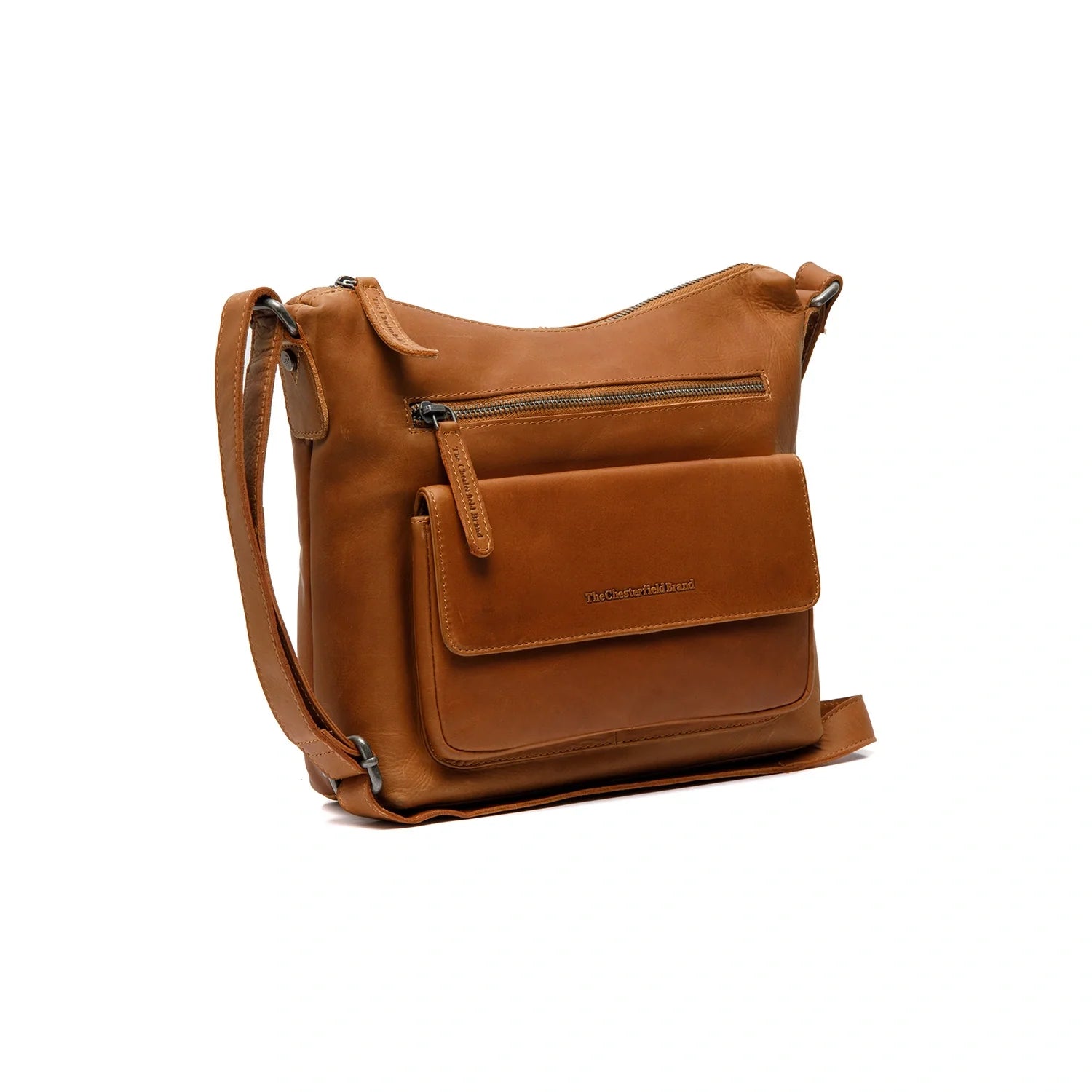 Hailey Axelväska #Färg_Cognac