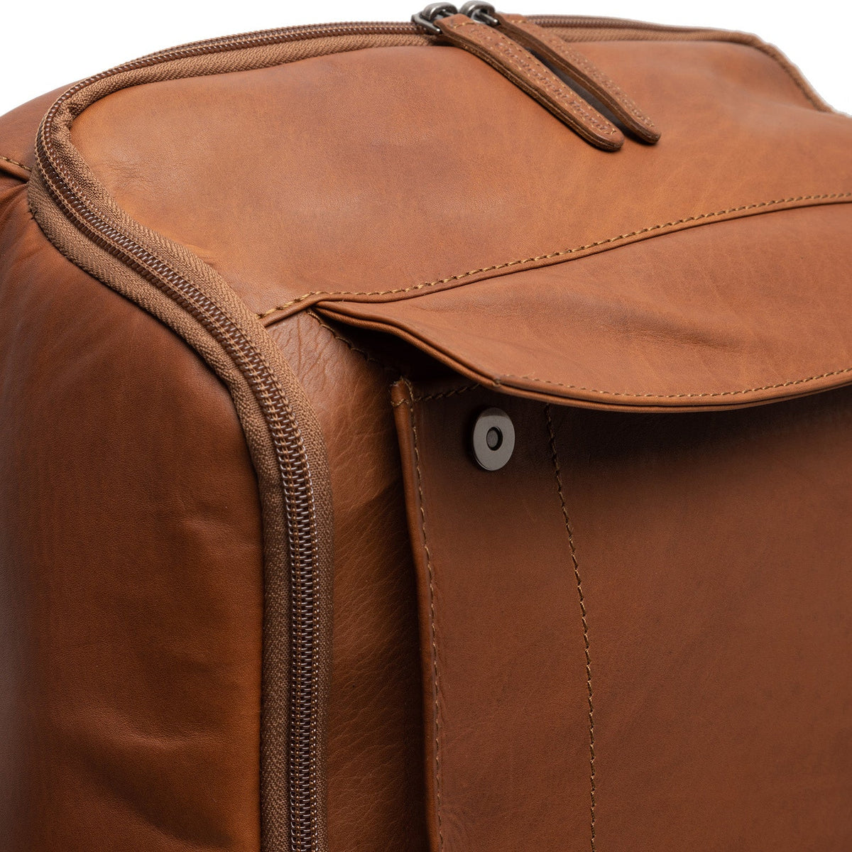 Rich Ryggsäck #Färg_Cognac