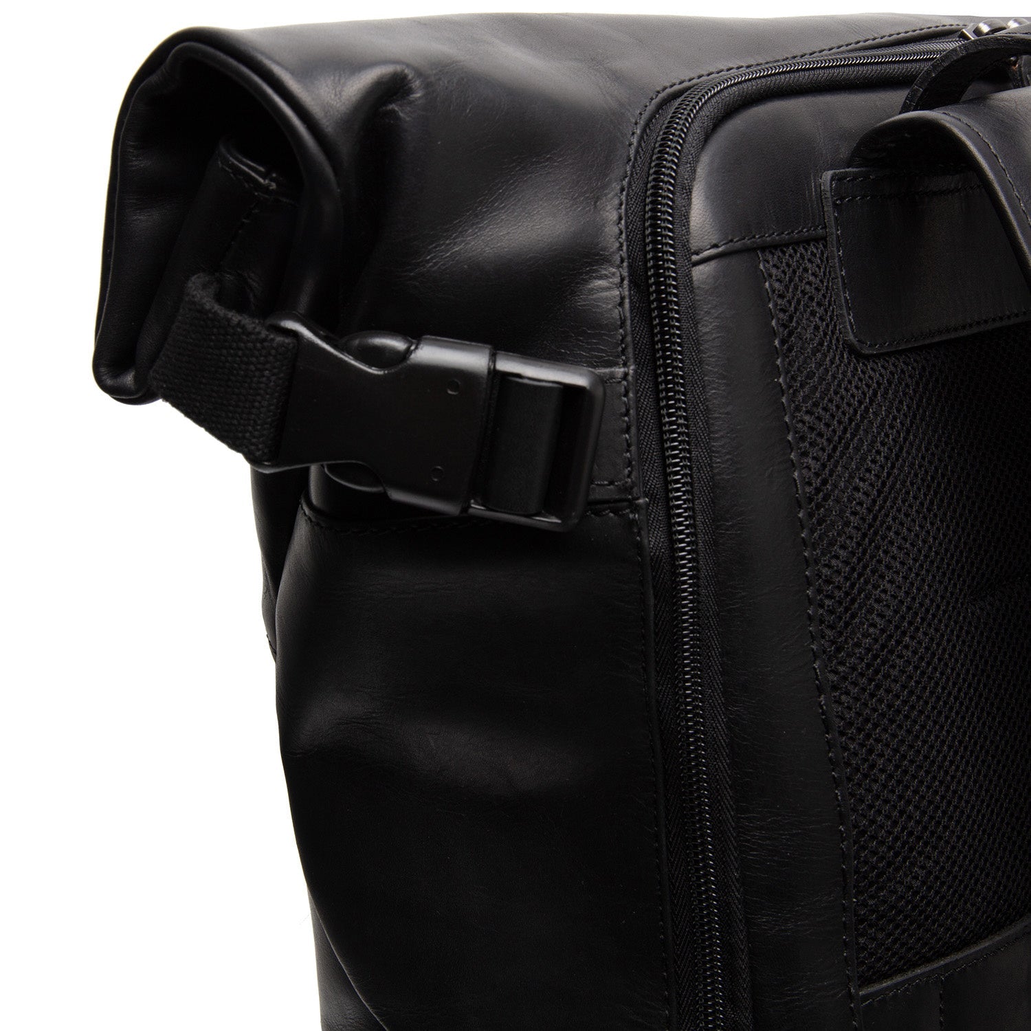The Chesterfield Brand - Liverpool Roll-top-ryggsäck #Färg_Svart