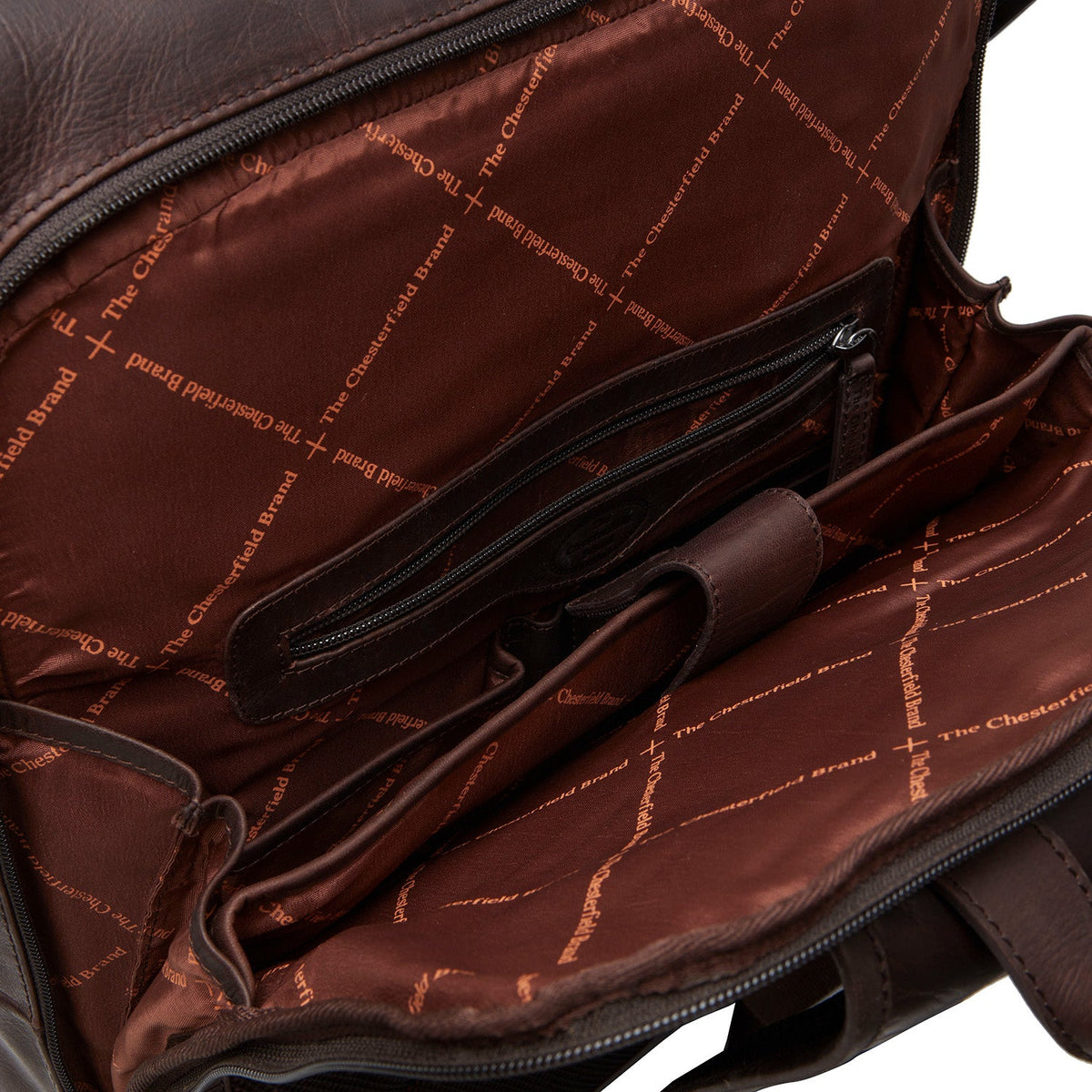 The Chesterfield Brand - Liverpool Laptopryggsäck #Färg_Brun