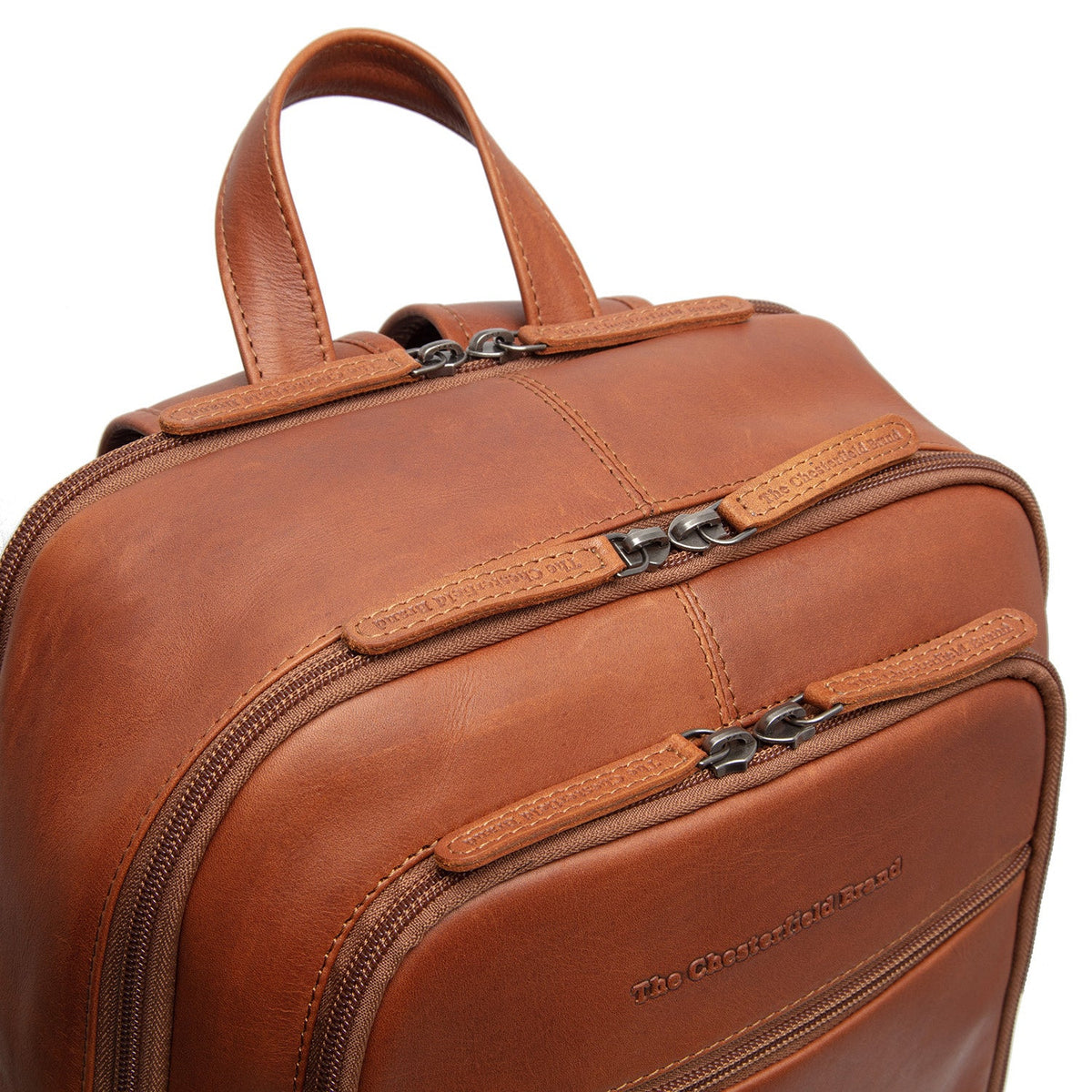 The Chesterfield Brand - Detroit Laptopryggsäck #Färg_Konjak