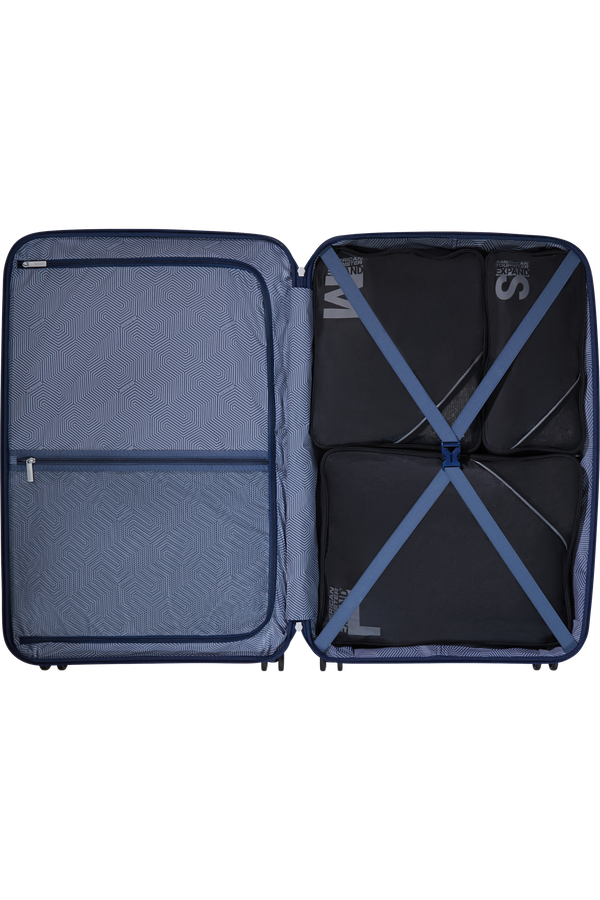 Packing Cubes Set med 3 packkuber Packkuber ONE SIZE #Färg_Black/Grey
