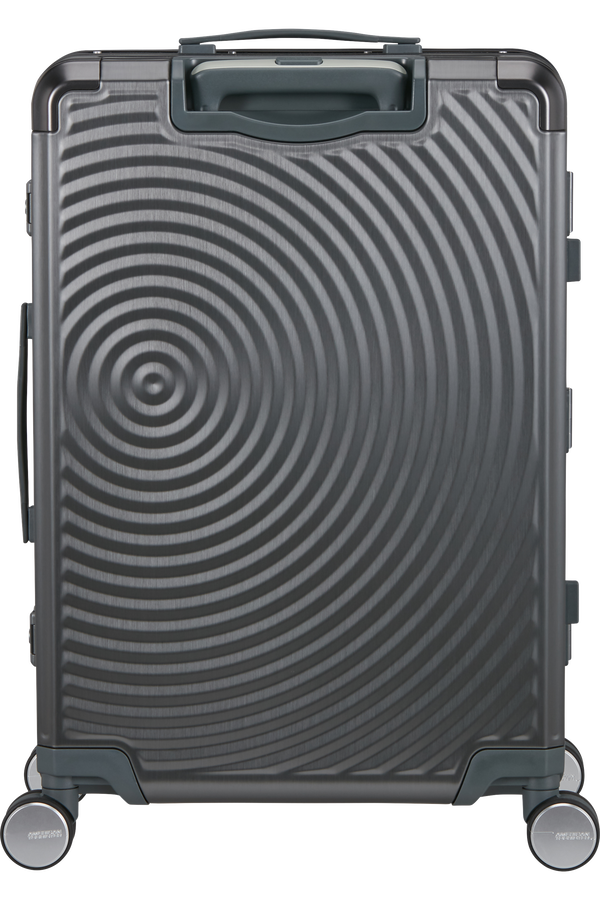 Soundbox Resväska med 4 hjul 68 CM #Färg_Brushed Anthracite