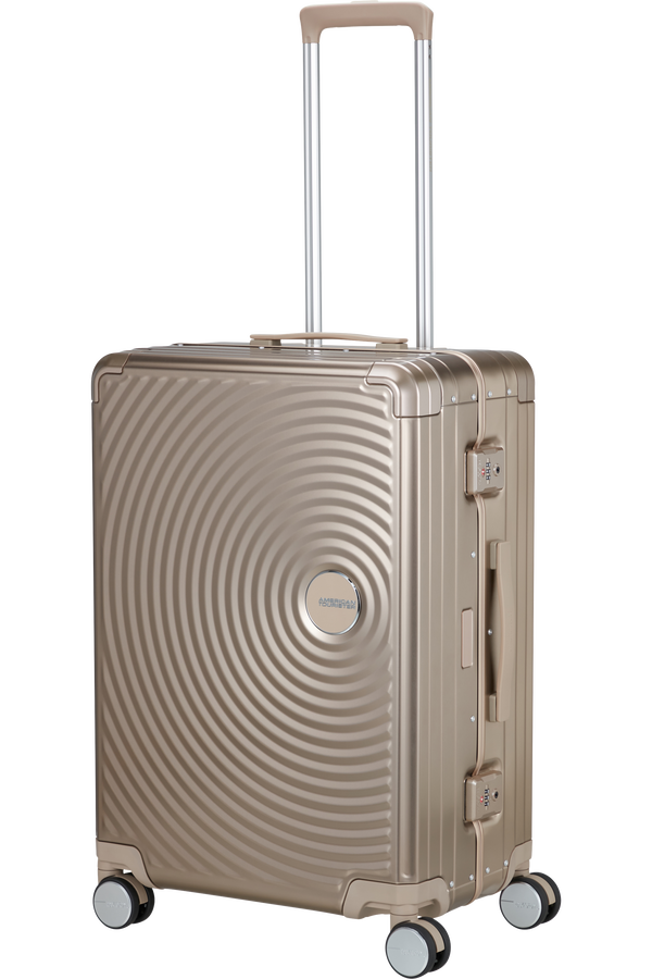 Soundbox Resväska med 4 hjul 68 CM #Färg_Bronze