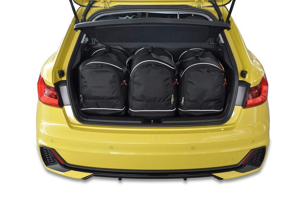 Audi A1 2018+ 3-väskor #färg_Svart