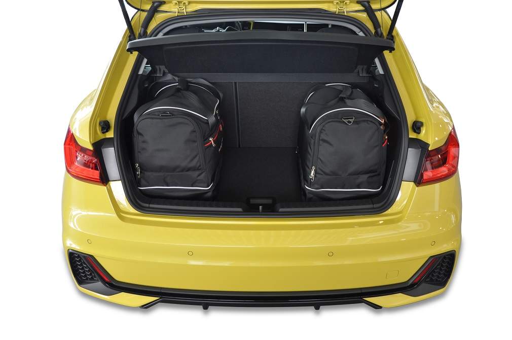 Audi A1 2018+ 3-väskor #färg_Svart