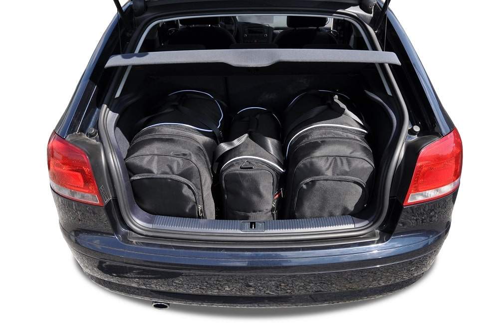 Audi A3 2003-2013 3-väskor #färg_Svart