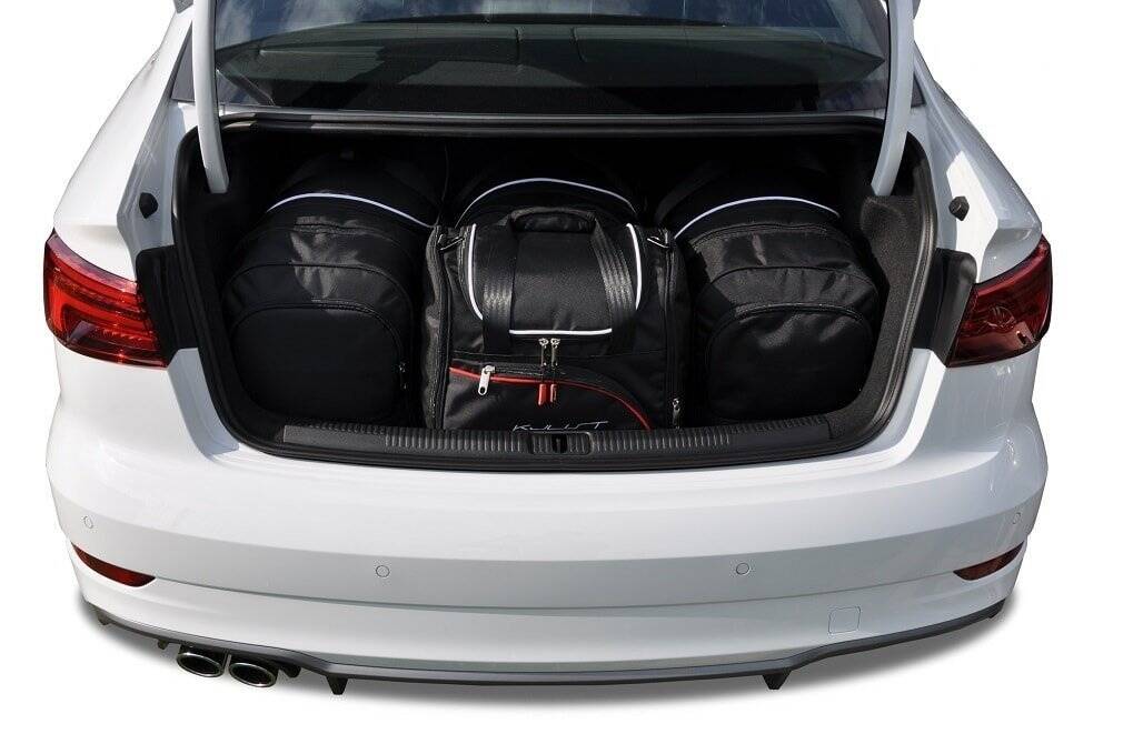 Audi A3 LIMOUSINE 2013-2020 4-väskor Sport #färg_Svart