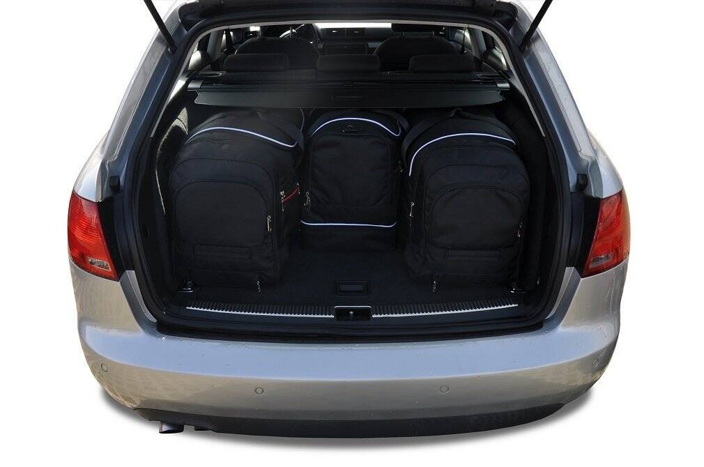 Audi A4 AVANT 2004-2008 4-väskor Sport #färg_Svart