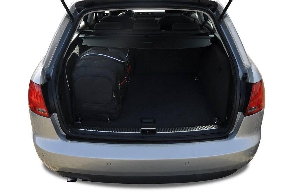 Audi A4 AVANT 2004-2008 4-väskor Sport #färg_Svart