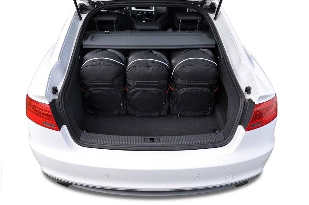Audi A5 SPORTBACK 2009-2016 5-väskor Sport #färg_Svart