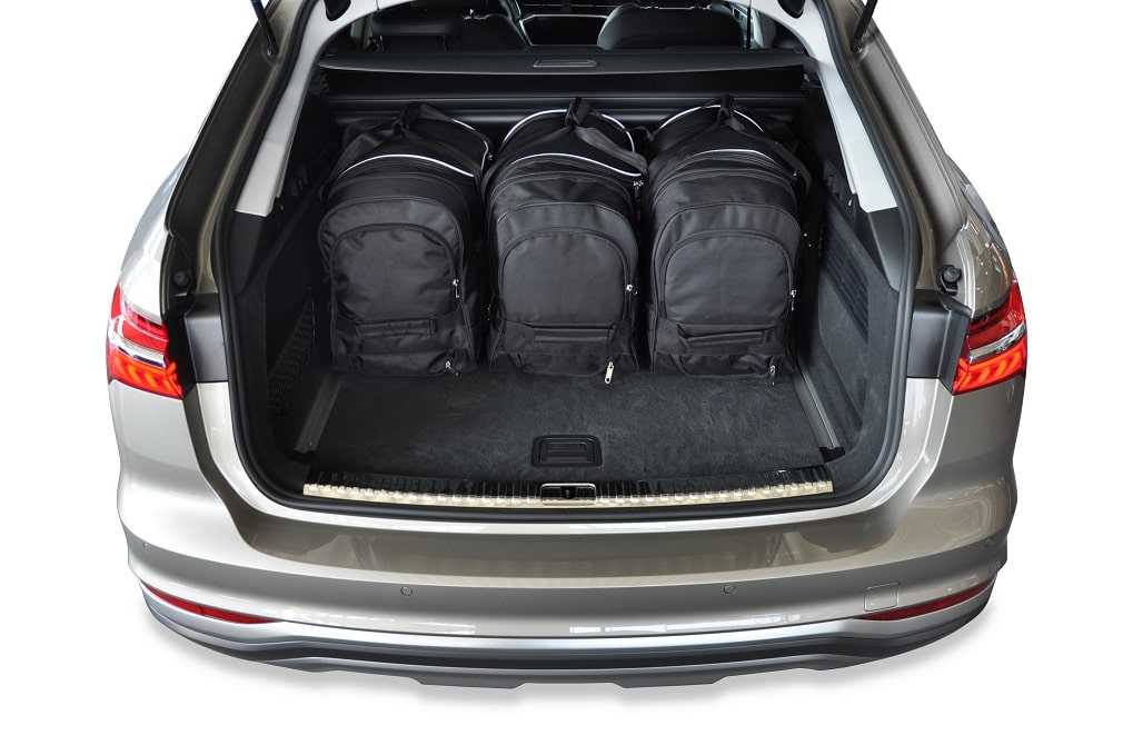 Audi A6 ALLROAD 2019-2025 5-väskor Aero #färg_Svart