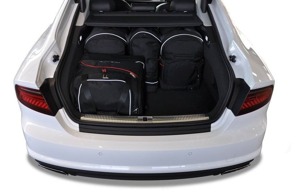 Audi A7 SPORTBACK 2010-2017 5-väskor #färg_Svart
