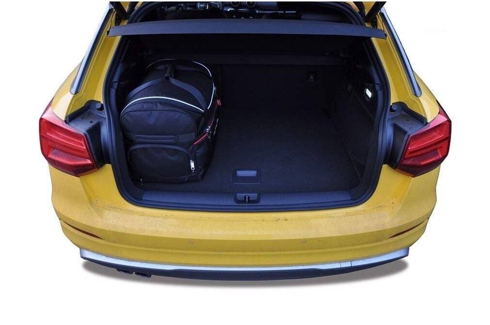 Audi Q2 2016+ 3-väskor #färg_Svart