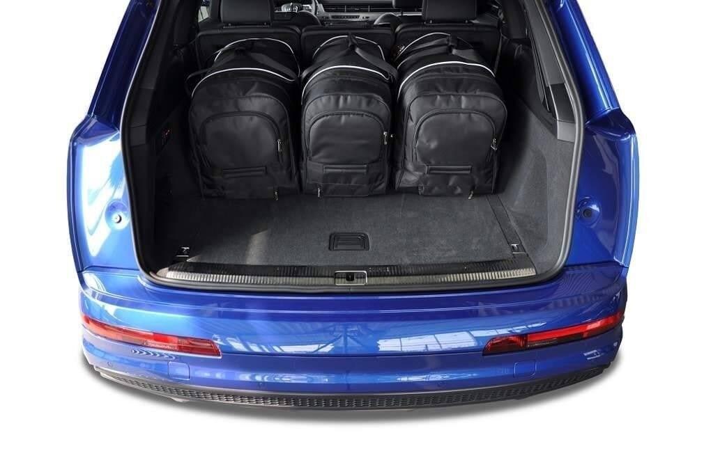 Audi Q7 2015+ 5-väskor 7004045 #färg_Svart