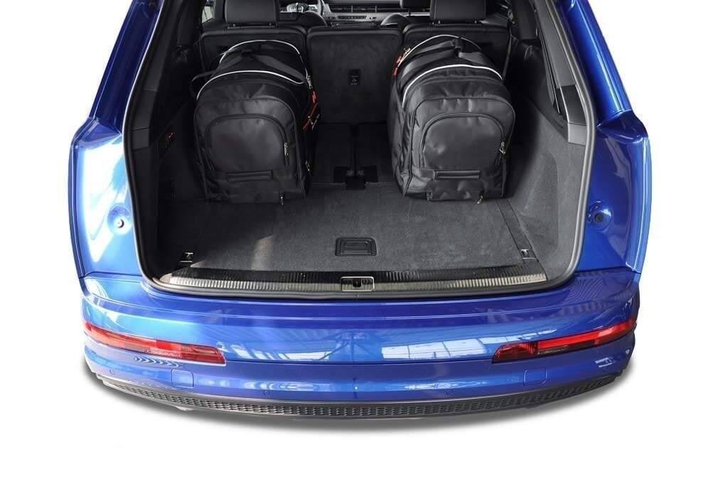 Audi Q7 2015+ 5-väskor 7004045 #färg_Svart