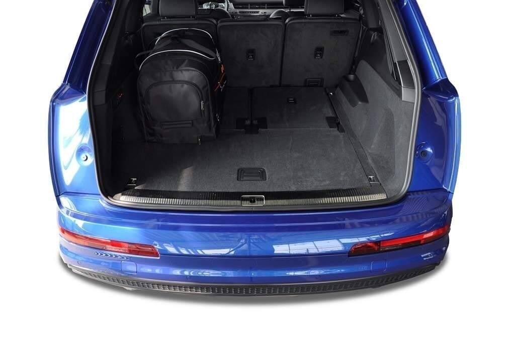 Audi Q7 2015+ 5-väskor 7004045 #färg_Svart