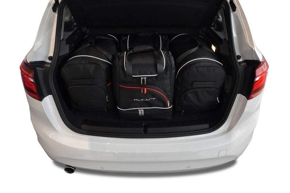 BMW 2 ACTIVE TOURER 2014-2021 4-väskor Aero #färg_Svart