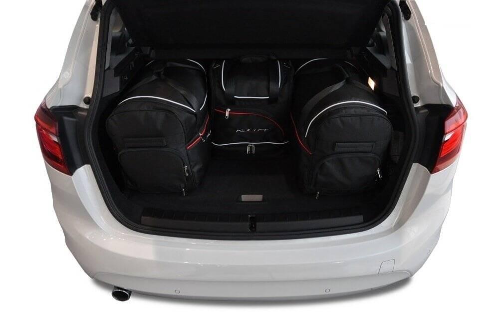 BMW 2 ACTIVE TOURER 2014-2021 4-väskor Aero #färg_Svart