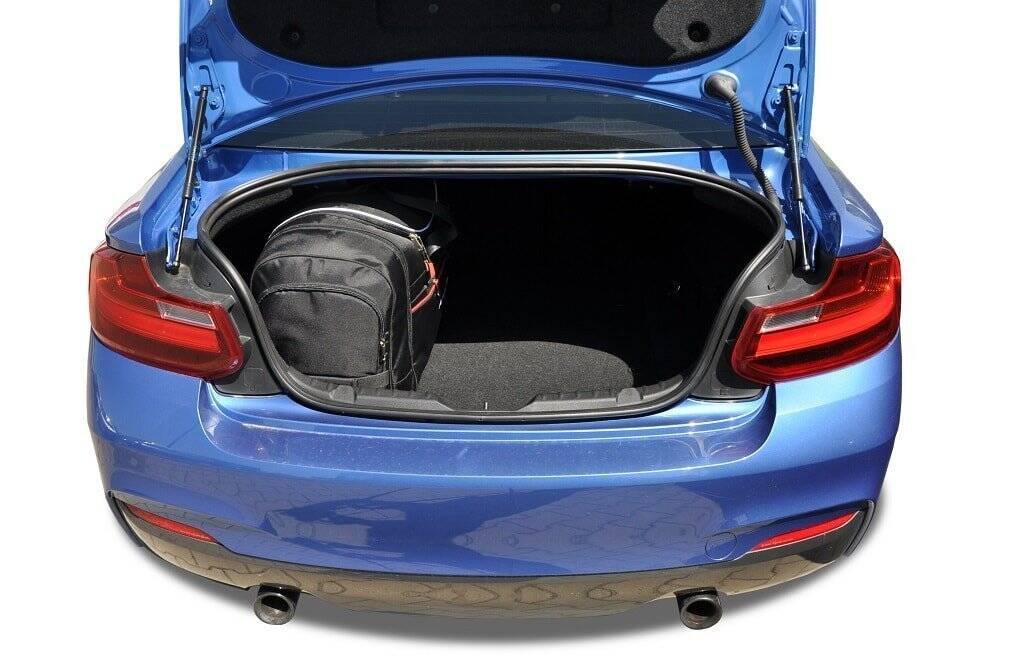 BMW 2 COUPE 2013-2021 4-väskor #färg_Svart