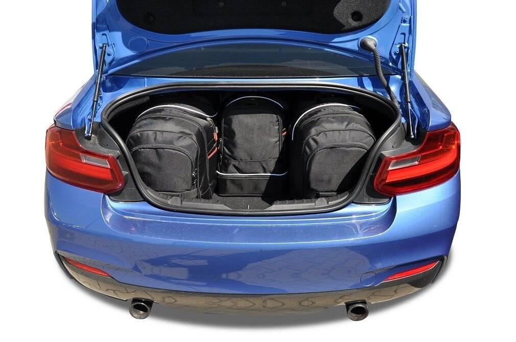 BMW 2 COUPE 2013-2021 4-väskor #färg_Svart
