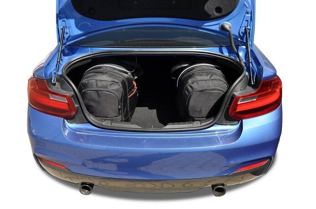 BMW 2 COUPE 2013-2021 4-väskor #färg_Svart