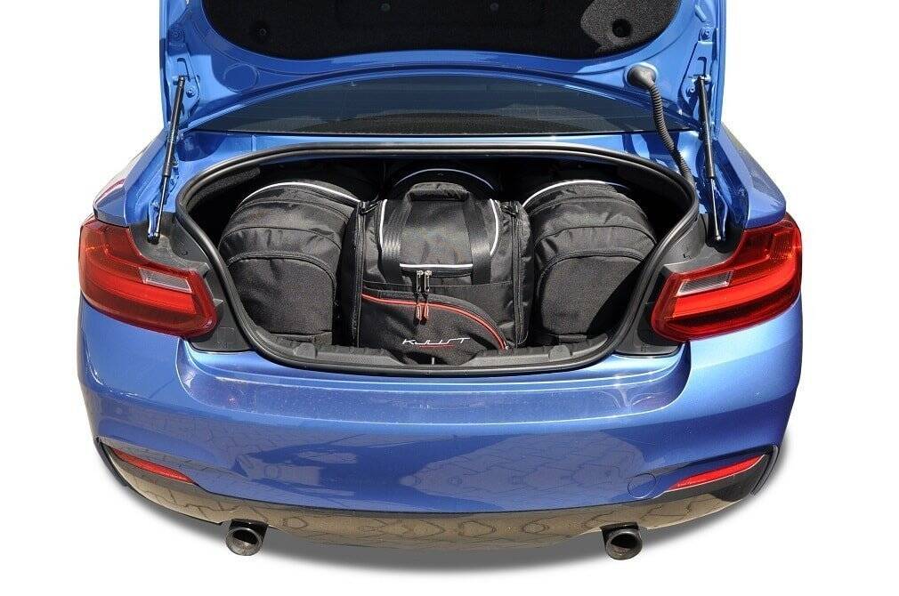 BMW 2 COUPE 2013-2021 4-väskor #färg_Svart