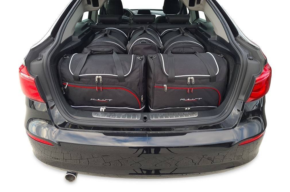 BMW 3 GRAN TURISMO 2013-2020 5-väskor #färg_Svart