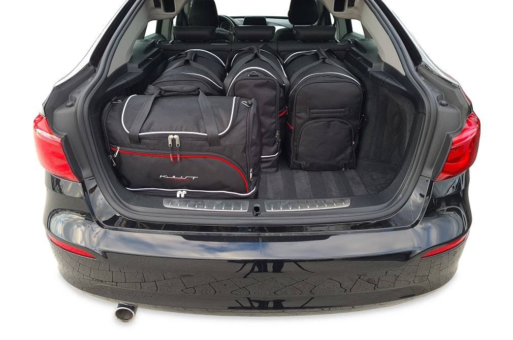 BMW 3 GRAN TURISMO 2013-2020 5-väskor #färg_Svart