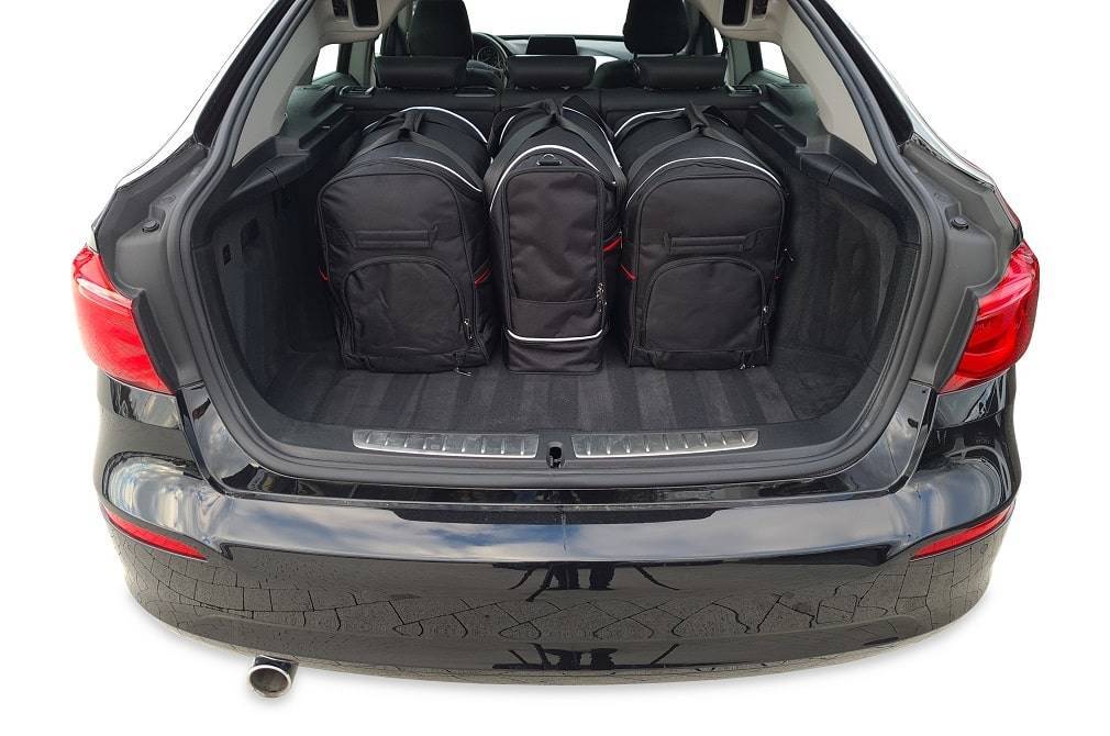 BMW 3 GRAN TURISMO 2013-2020 5-väskor #färg_Svart