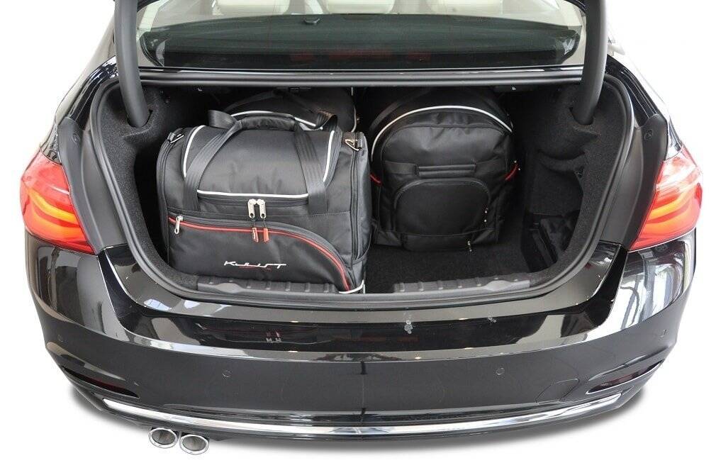 BMW 3 LIMOUSINE 2012-2018 4-väskor Sport #färg_Svart