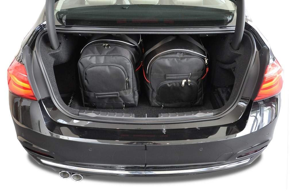 BMW 3 LIMOUSINE 2012-2018 4-väskor Aero #färg_Svart