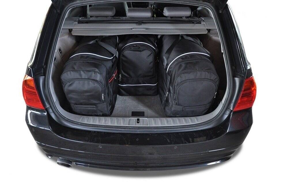 BMW 3 TOURING 2005-2013 4-väskor Sport #färg_Svart