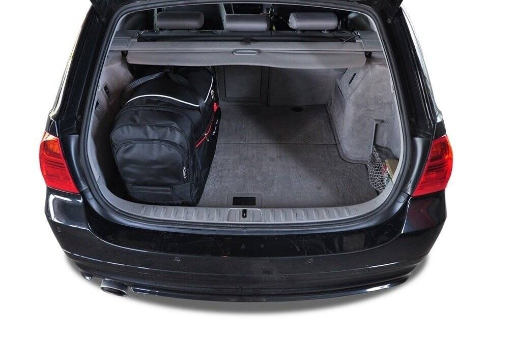 BMW 3 TOURING 2005-2013 4-väskor Sport #färg_Svart