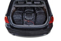 BMW 3 TOURING 2005-2013 4-väskor Aero #färg_Svart