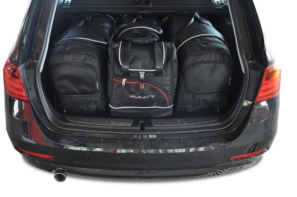 BMW 3 TOURING 2012-2018 4-väskor Sport #färg_Svart