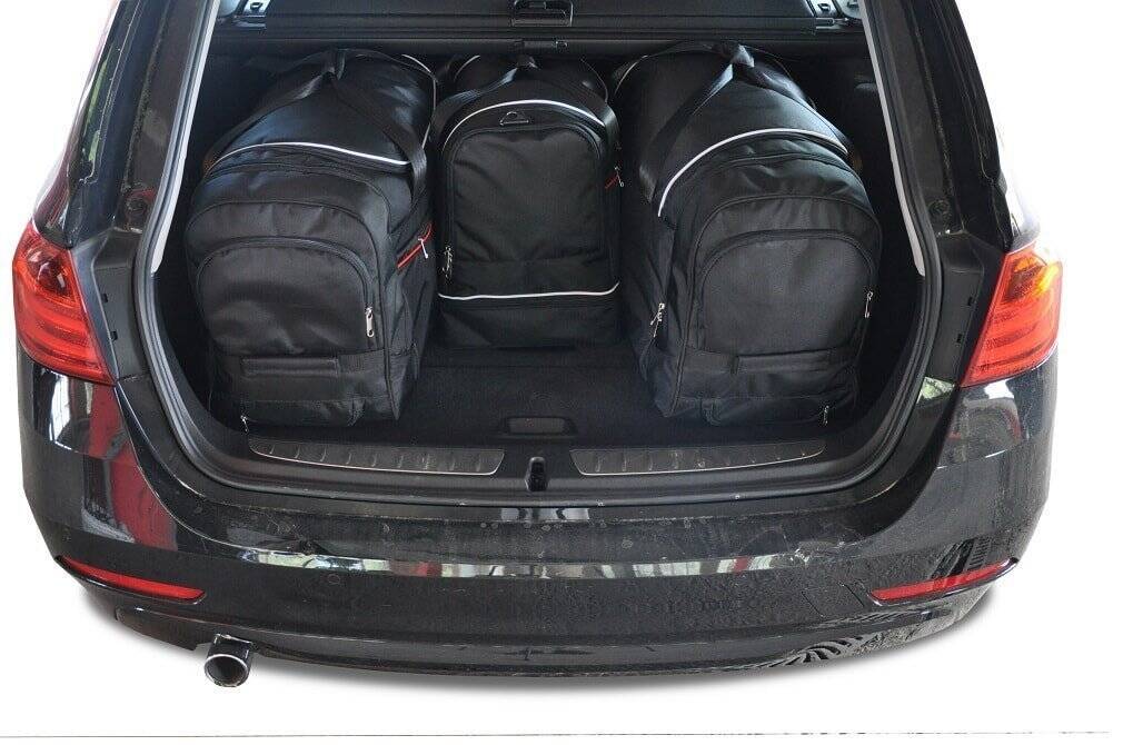 BMW 3 TOURING 2012-2018 4-väskor Sport #färg_Svart