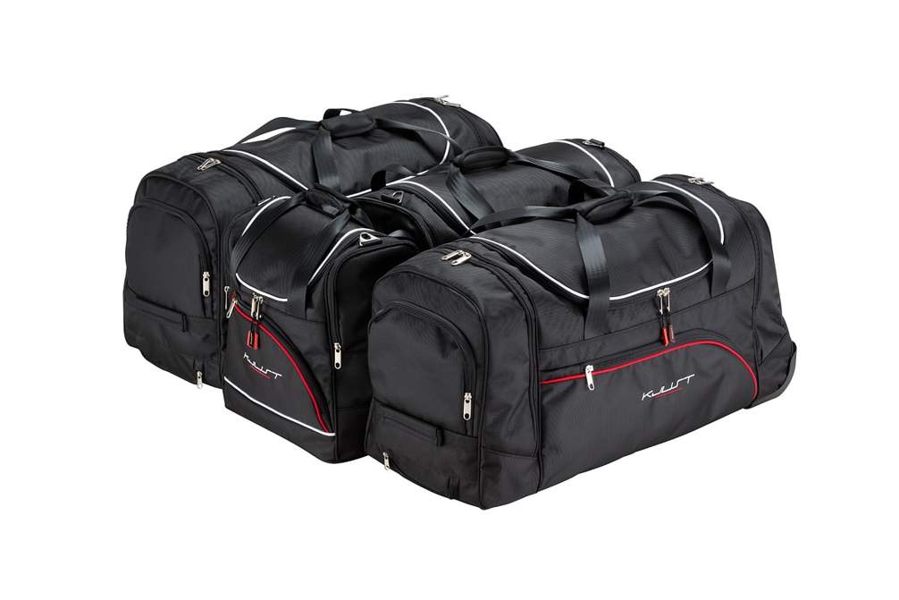 BMW 3 TOURING 2012-2018 4-väskor Aero #färg_Svart