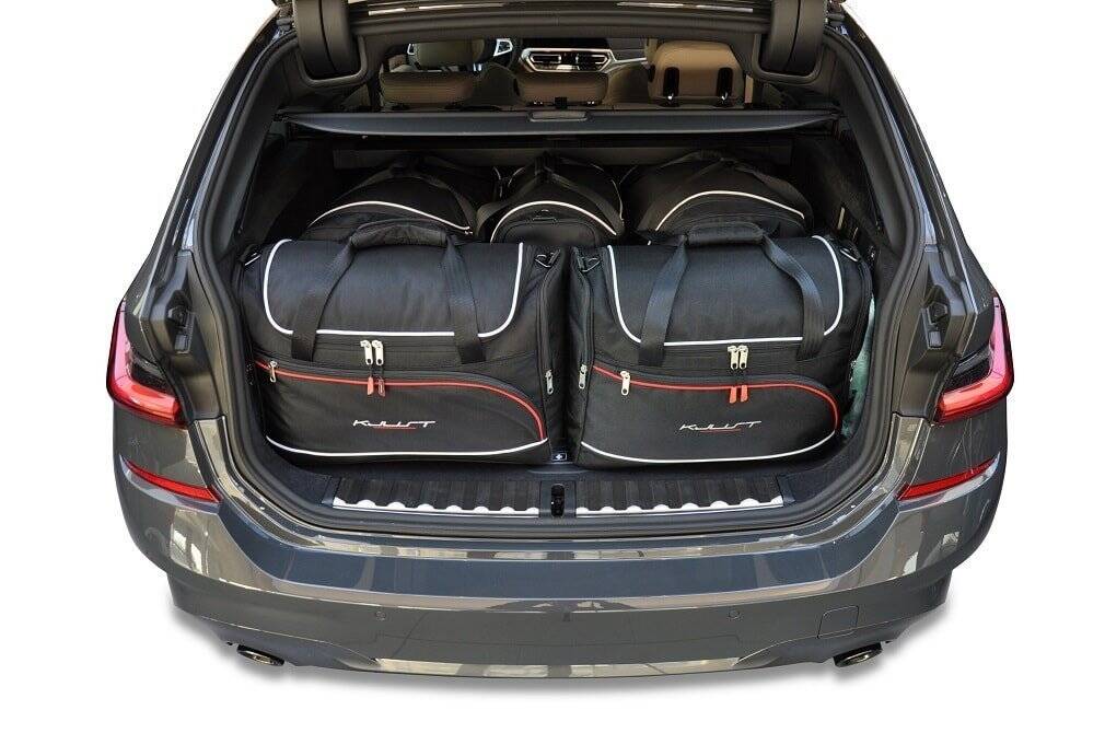 BMW 3 TOURING 2019+ 5-väskor #färg_Svart